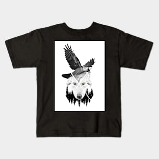 Wilderness Morph Kids T-Shirt